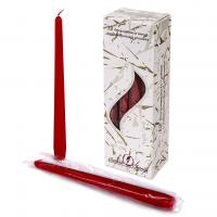 Свеча античная красная, 001246