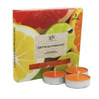 Свечи чайные Цитрус и грейфрут 9 шт, 1300935