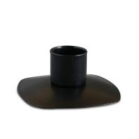 Подсвечник Квадрат черный муар, 	980904