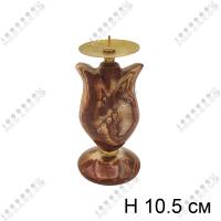 Сувенир оникс Подсвечник, 46409D