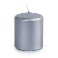 Свеча пеньковая 50х60 серебряная, 0850