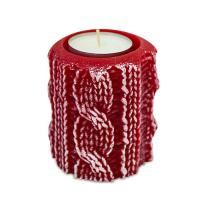 Свеча-подсвечник Вязаный пенек, 5319