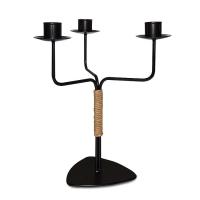 Подсвечник Шандал черный муар, 	975004
