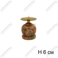 Сувенир оникс Подсвечник, 46407B