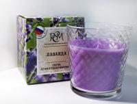 Свеча в стекле Лаванда 30ч, 3113002