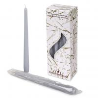 Свеча античная серая, 001249