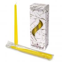 Свеча античная желтая, 001247