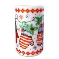 Свеча пеньковая новогодняя графика, 0710