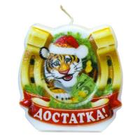 Свеча Подкова с тигром, 5373