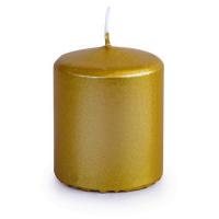 Свеча пеньковая 50х60 золотая, 0848
