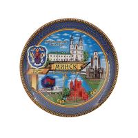 Тарелка фарф. d12см.	,	 	3991	L