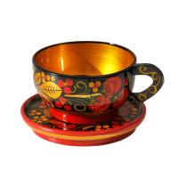 Чайная пара сув. хохлома	,	 НН28-19-16