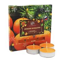 Свечи чайные Зимний мандарин 9 шт, 1300914