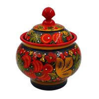 Чайница сув. хохлома	,	 НН28-20-12