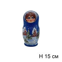 Матрешка 5 мест Зима, 3673-3