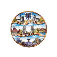 Тарелка фарф. d10см.	,	 	3990	B