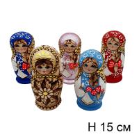 Матрешка 5 мест, 3673-2