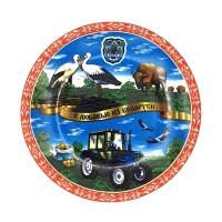 Тарелка фарф. d15см.	,	 	3993	C