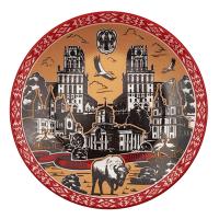 Тарелка фарф. d20см.	,	 	3995	E