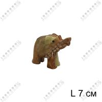 Фигурка оникс Слон, 464002A