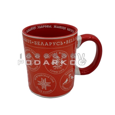 Кружка Белорусские обереги, арт. KL18071603