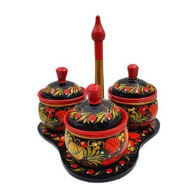 Набор сув. Специи хохлома	,	 НН28-08-20