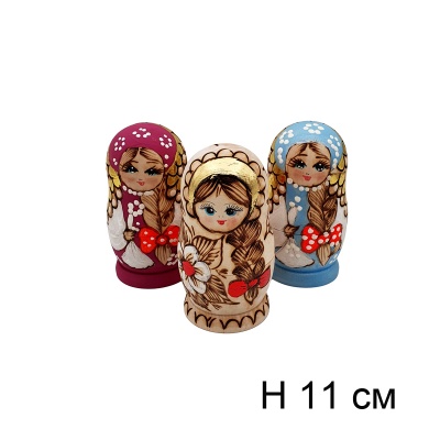 Матрешка 3 места, 3671-2