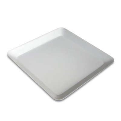 Подсвечник Тарелка квадратная 100х100 белая, 	981420