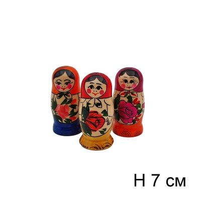 Матрешка 3 места, 3670-1