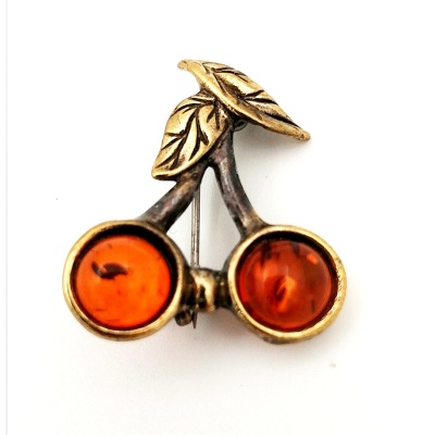 Брошь Вишни, арт. 4131043