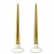 Набор Свеча античная золотая 2 шт  , 3905