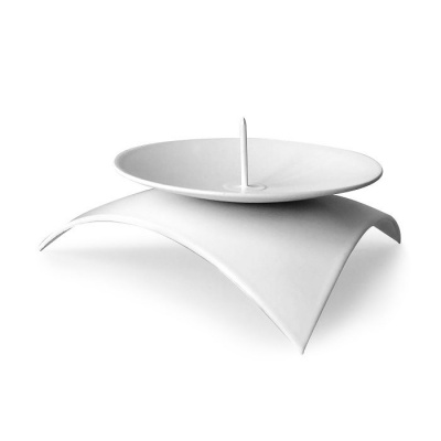 Подсвечник Звездочка белый, 	890220