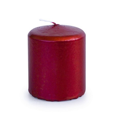 Свеча пеньковая 50х60 рубиновый блеск, 0852