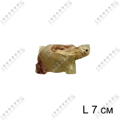 Фигурка оникс Черепаха, 464002C