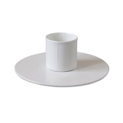 Подсвечник Круг белый, 	981120