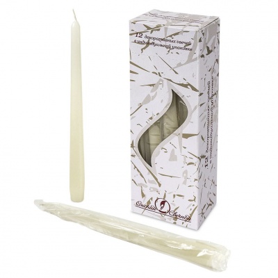 Свеча античная слоновая кость, 001232