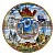Тарелка фарф. d20см.	,	 	3995	A