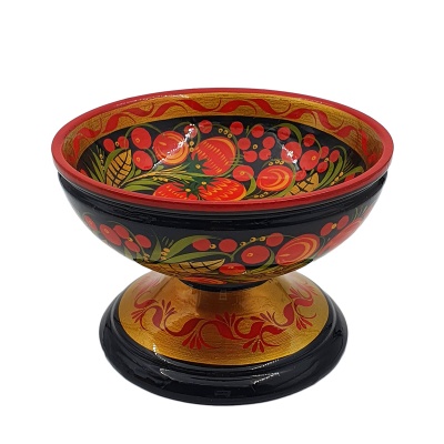 Креманка  сув. хохлома	,	 НН28-06-09