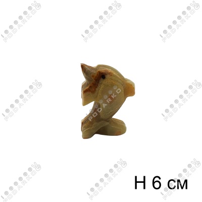 Фигурка оникс Дельфин, 464001D