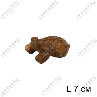 Фигурка оникс Лягушка, 464002B