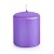 Свеча пеньковая 50х60 сиреневый блеск, 0853